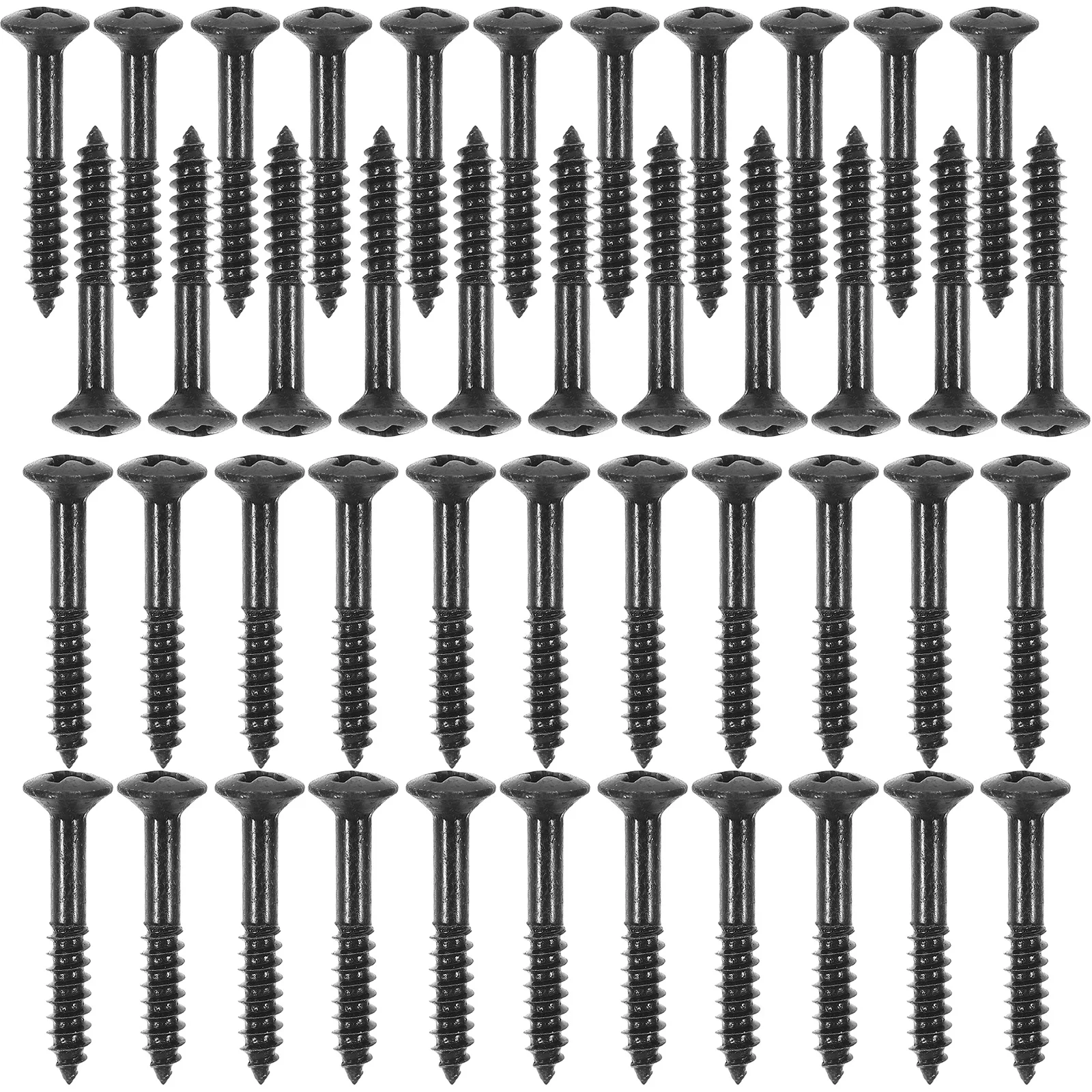 

40Pcs Metal Guitar Pickup Screws Replacement Repair Kit for Electric Guitar Bass Pickup Frame Fixing Mounting Installation Parts