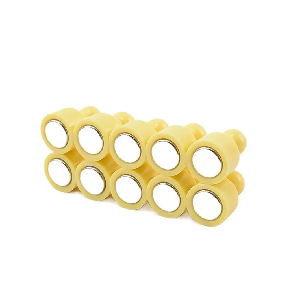 Neodymium 10 Colors Portable Strong Magnet Round Small Noticeboard Thumbtacks For School Kitchen Pushpin Fridge Sticker