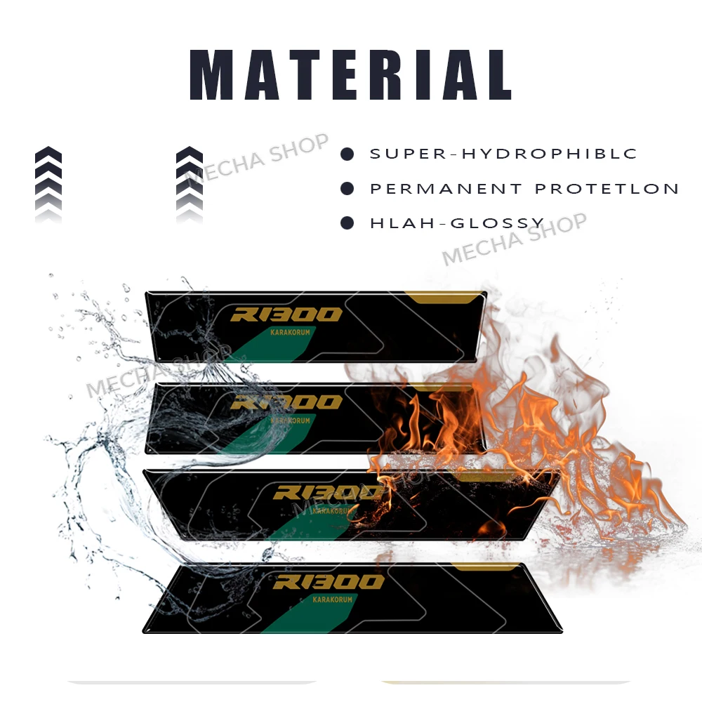 GS1300 ADV 액세서리 R1300GSA R 1300 GS 어드벤처 스티커 오토바이 가방 3D 스티커 보호 데칼