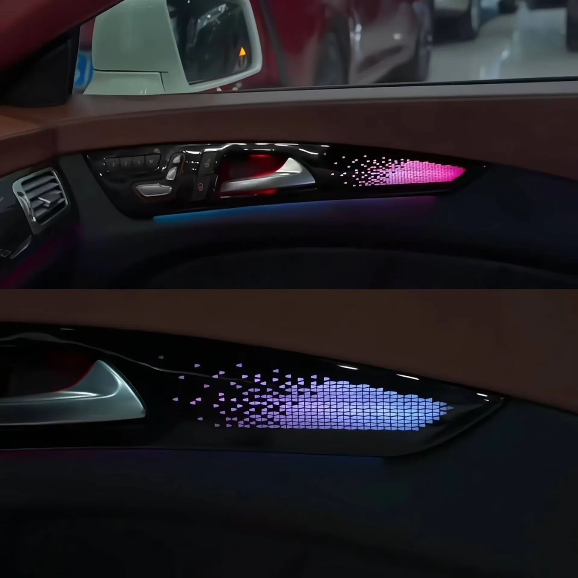 64-color Interior LED Ambient Light for CLS W218 air Vent Kit Dynamic Atmosphere Light Symphony 2012-2017