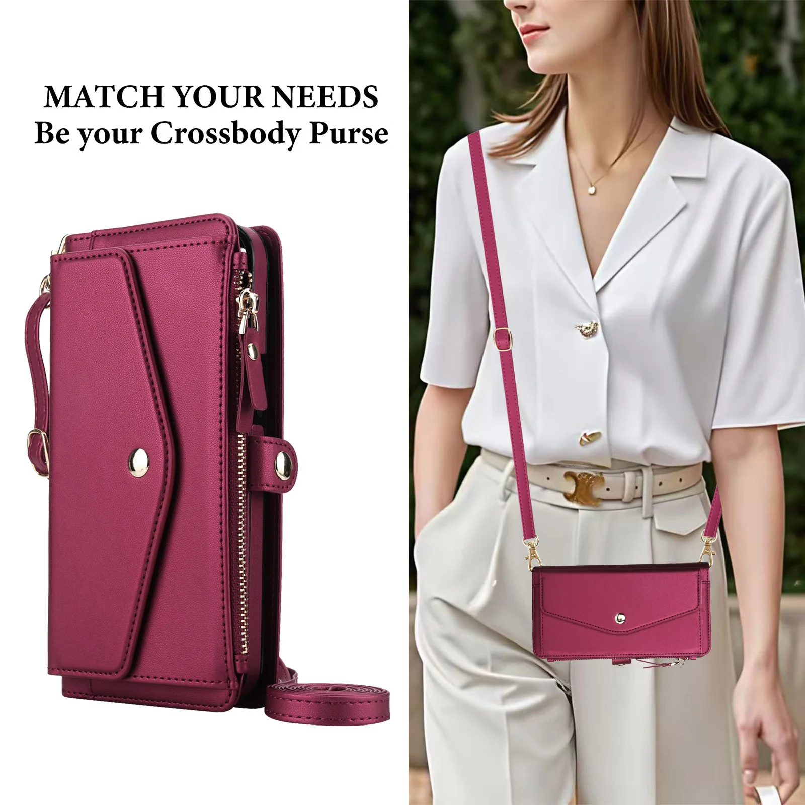 

Высококачественный кожаный чехол через плечо для Apple iPhone 16 Pro Max 11 12 13 14 15 Plus X XR, защитный чехол для мобильного телефона