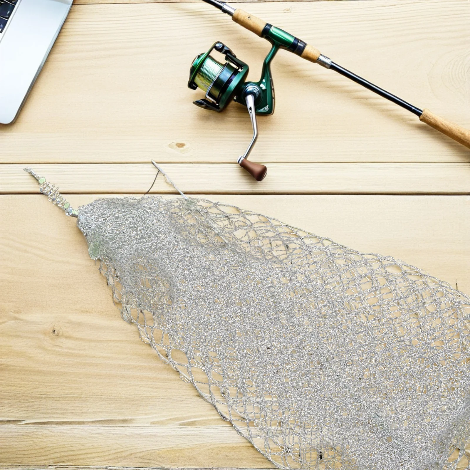 

Fishing Net Freshwater Small Bait Shrimp Cage Soft Replacement Nets for Saltwater Gear