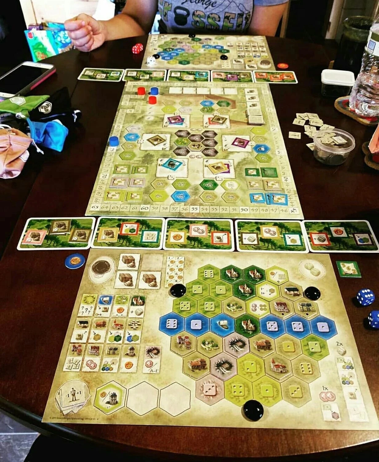 Castles of Burgundy Board Game Family/Party Funny Table Game Friends Entertainment Strategy Game  2-4 Players