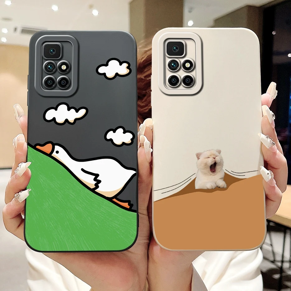 For Xiaomi Redmi 10 Case Cute Dog Cartoon Cover Full Camemas Protection Phone Case For Xiaomi Redmi 10 Prime Redmi10 Soft Fundas