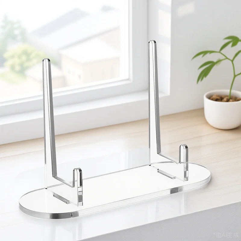 

Yardenfun Transparent Acrylic Display Stand Rack Tabletop Easel for Sports Cards Comics Photos Storage Cabinet