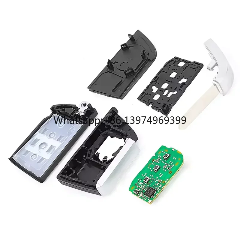 Remote Control Car Key for 2022-2024 A-CU-RA MDX  4Button 433MHZ 4A Chip FCC KR5TP-2 PN 72147-TYA-A21 Smart Vehicle Key