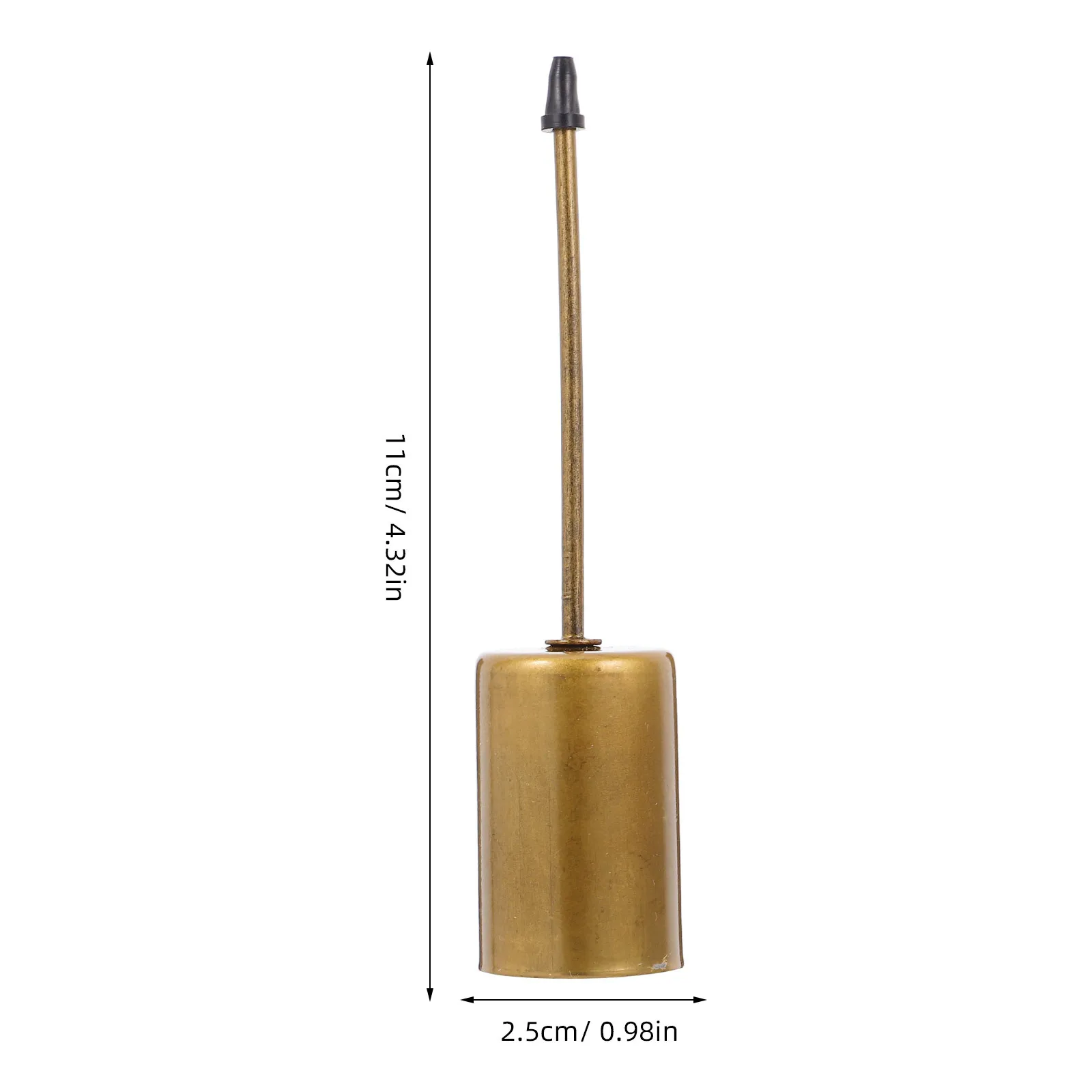 6개입 금속 컵 스파이크 페스티벌 홀더 크리스마스 촛대 삽입 트리 장식 크리스마스 트리 장식