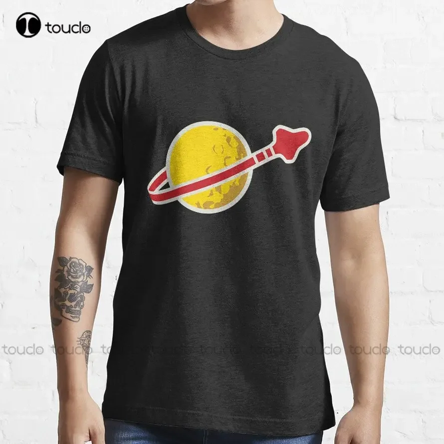 Classic Space  70S, Action Figures, Astronaut, Brick T-Shirt Womens White Shirt Printed Tee Custom Gift Xs-5Xl Streetwear