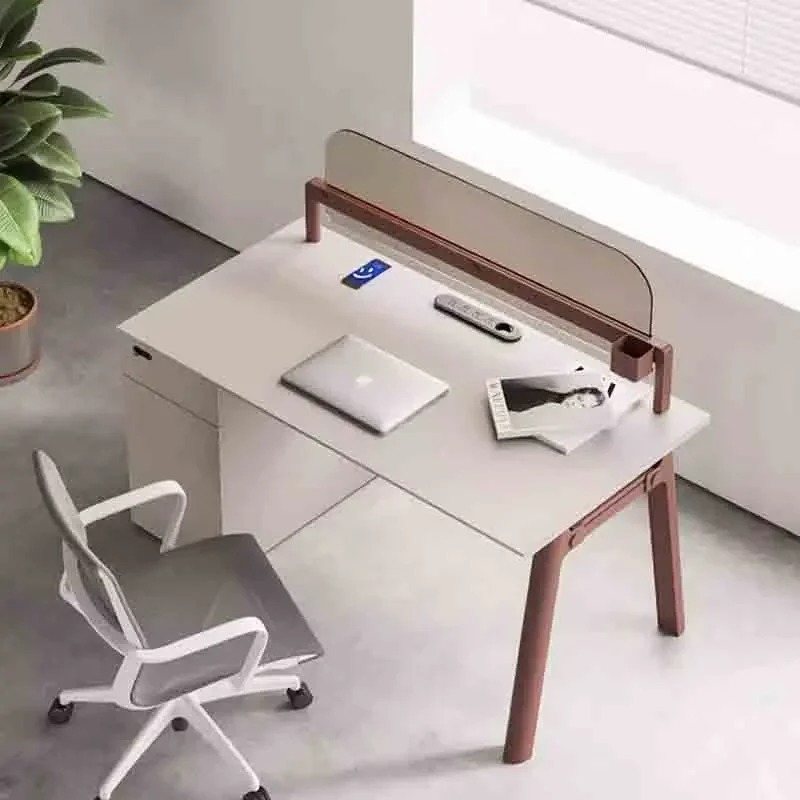 

Modern Workbench Office Desks Reading Storage Meeting Computer Office Desks Multifunctional Keyboard Scrivania Room Furnitures