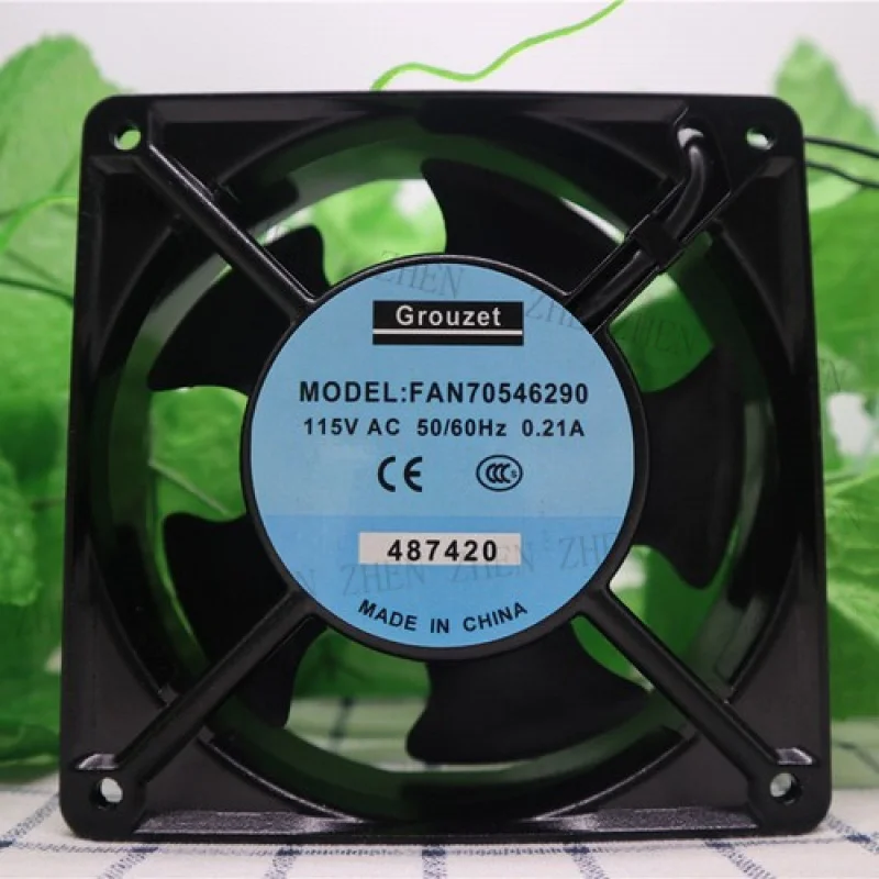 

Y 1PCS New for Crouzet FAN70546290 115V AC 50/60Hz 0.21A 2-wire cooling fan # QW.