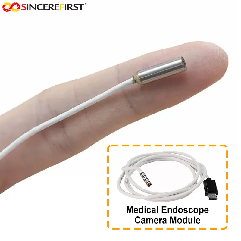 Most Cost-effective High Quality flexible endoscopy mini camera module smallest endoscope camera module medical endoscope 2mp