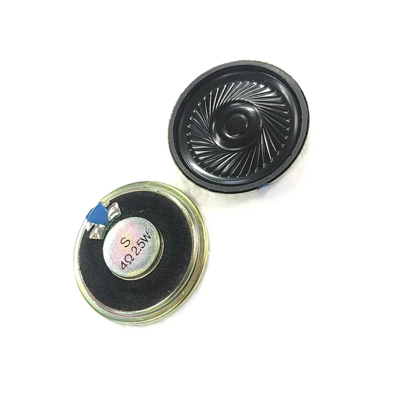 2pcs/lot New Ultra-thin Mini Speaker 4 Ohms 2.5 Watt 2W 4R Speaker Diameter 40MM 4CM Thickness 5.5MM
