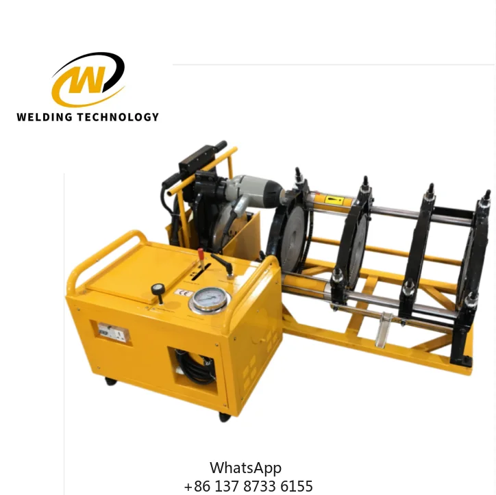 New WD450HB Plastic Pipe Welding Machine 250-450 Mm Automatic 8.38kw Hydraulic Butt Fusion Welding Machine For PE/ PP/ PPR/ PVDF