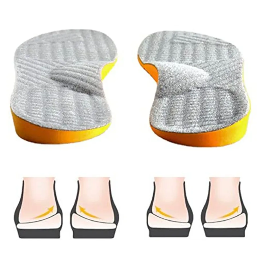 

Women Men Posture Correcting Orthotic Insoles 4 in 1 Gel Insoles Flat feet Arch Support Orthopedic overpronation Supination Pla