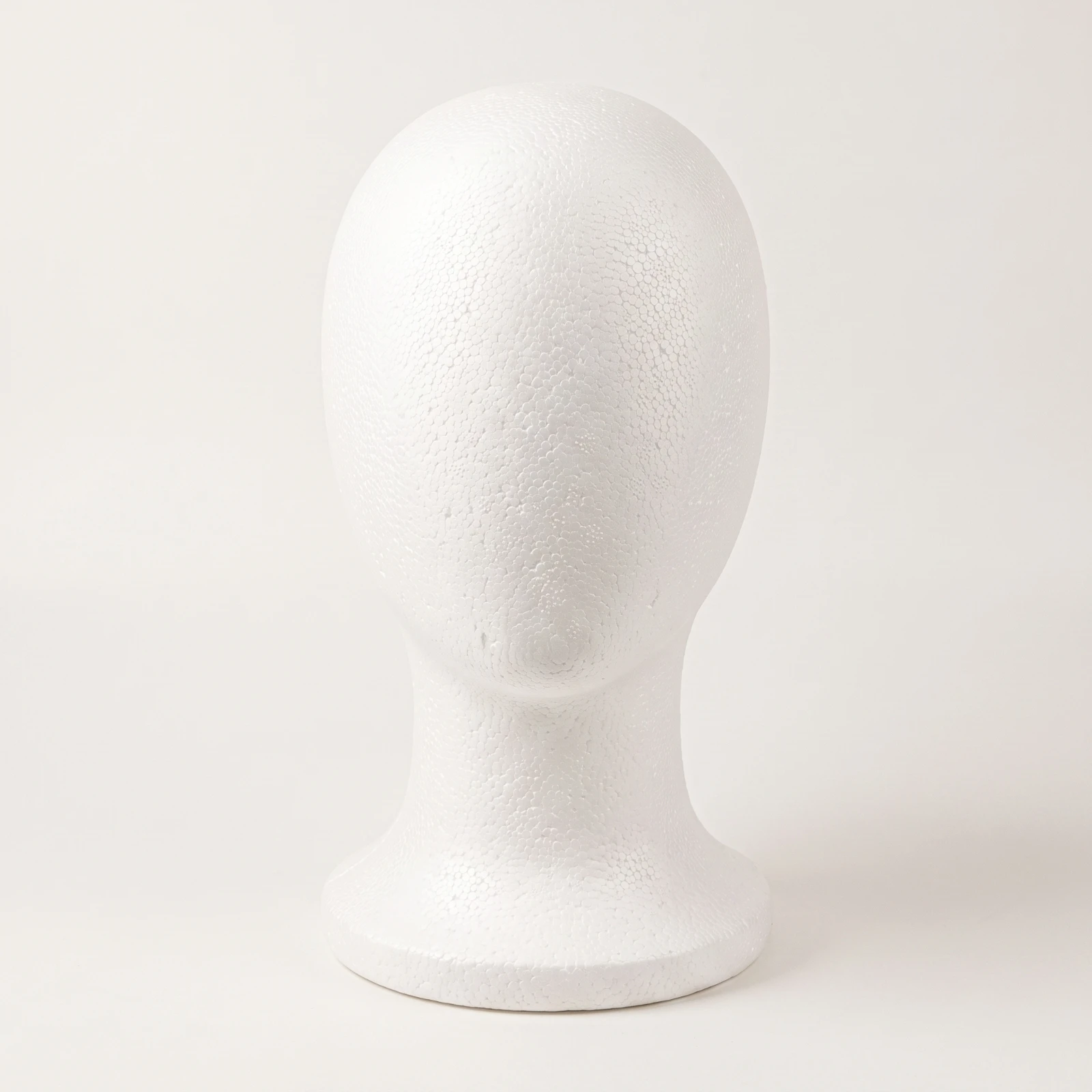 Foam Mannequin Head Lightweight Styrofoam Head Easy to Use Long-Lasting for Hair Stylists, Cosplay Practice, Salon Training