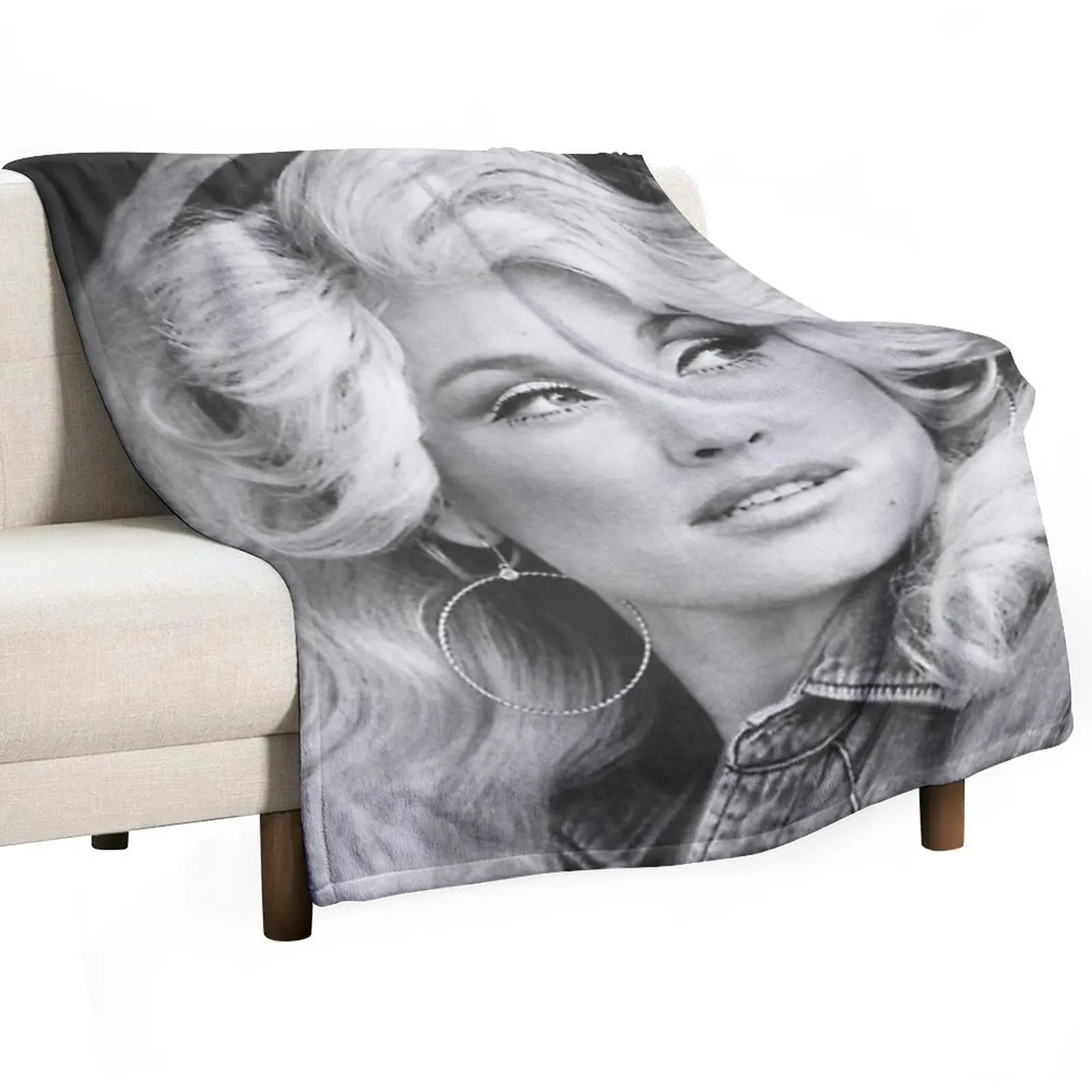 

Dolly Parton Photo Throw Blanket blankets and throws Sofa Quilt Sleeping Bag Thermal Blankets