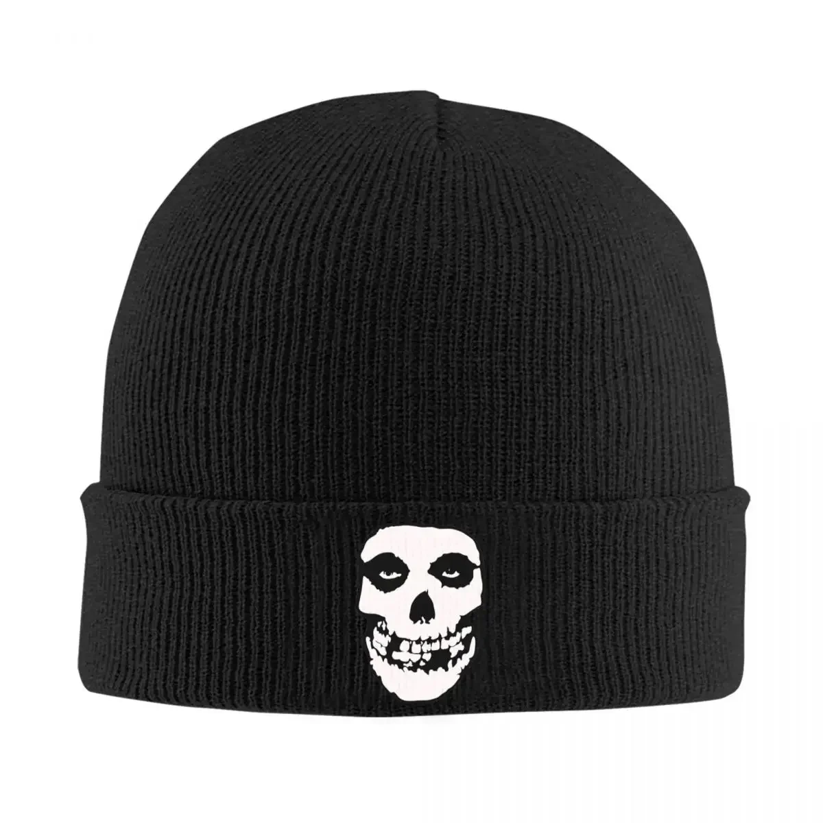 The Misfits Skull Hats Autumn Winter Beanie New Heavy Metal Music Band Caps Female Male Acrylic Knitted Hat