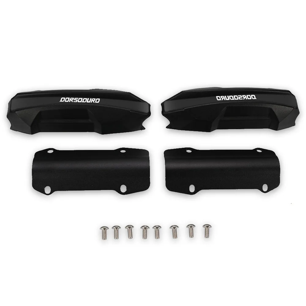   Protetor de motor para motocicleta, 25mm, bloco decorativo, barra de colisão, para aprilia dorsoduro 750 900 1200 2007 2008 2009-2015