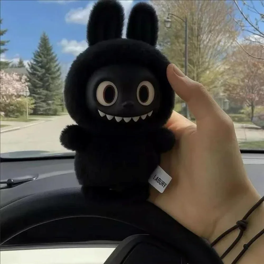2025 New Lnnovative version Cute Monster Blind Box Plush Toy Black coal Ball Creative Decoration Pendant Jewelry Gift