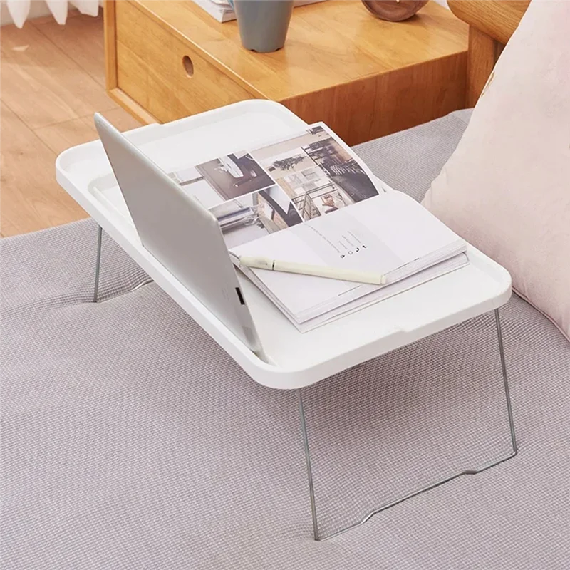 Reliable Laptop Bed Table For Student Dormitory Stable Bed Tray Desk With For Sofa For Lazy