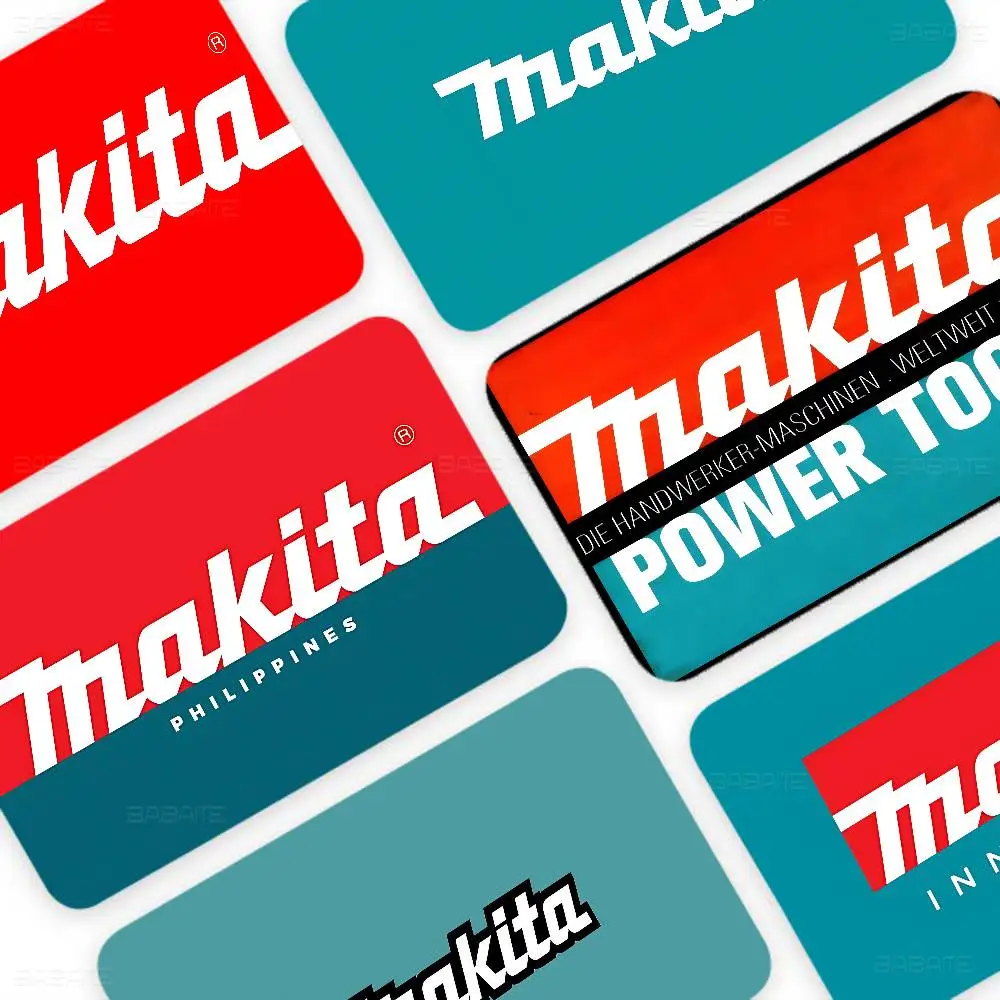 M-Makita Banner Anime Spend or Save Funny Shell On Off Ultra Thin No Fade Sticker Skin Cover Film for Debit Credit Card