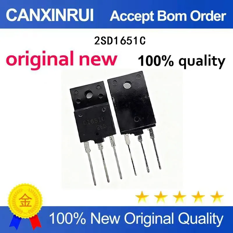 (5-100pieces)Brand new original 2SD1651C D1651C TO-220F in-stock IC chip