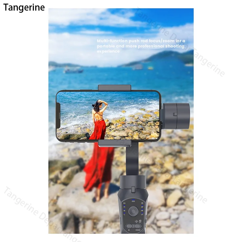 M07K-F10 3-Axis يده Gimbal الهاتف الذكي استقرار الهاتف المحمول Selfie عصا للهاتف مدونة فيديو مكافحة هزة تسجيل الفيديو سهلة Inst #2