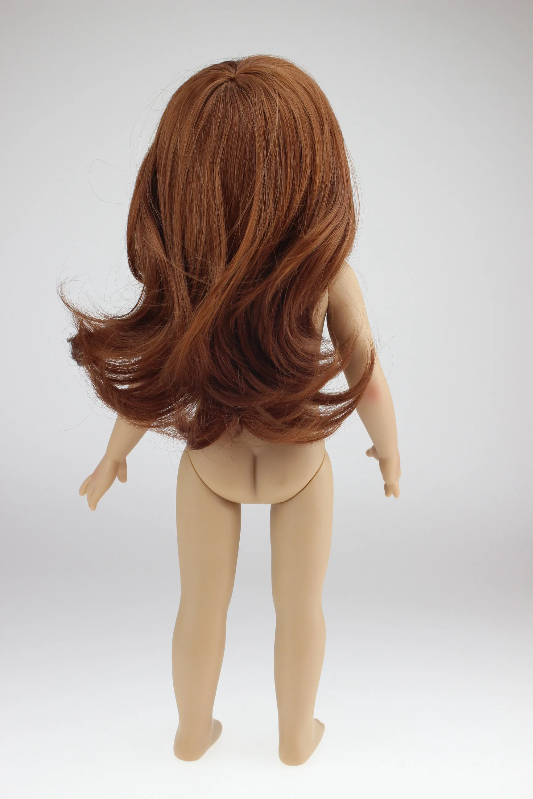 45 cm American Baby Reborn Silicone Girl Doll senza vestiti realistico fatto a mano bambino bambino compleanno natale regalo per bambini Boneca