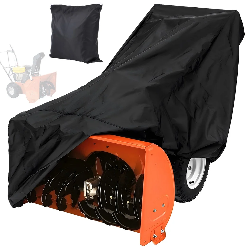 Waterproof Snow Blower Cover 420D Oxford Cloth Snow Thrower Cover 47×32×40\