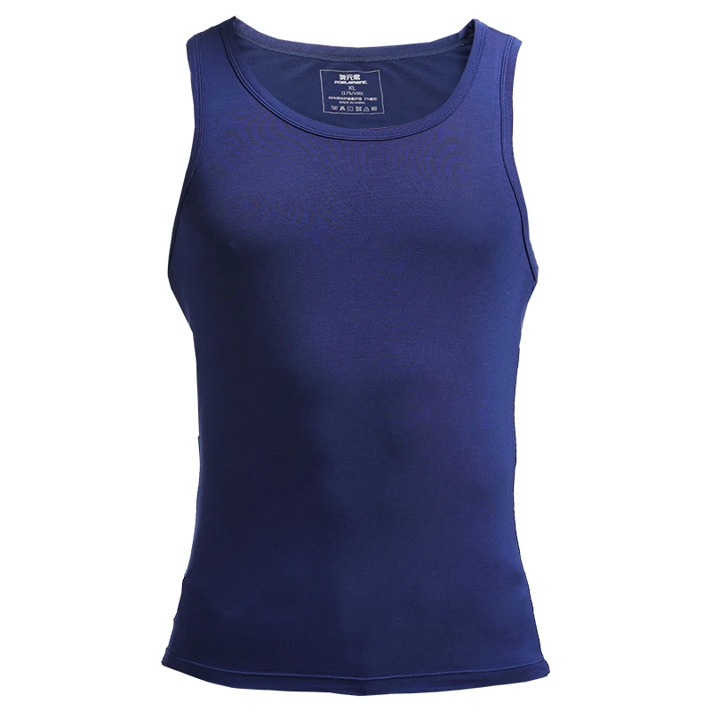 

5PCS Men's underwear, thin sweat vest, sleeveless modal sports hurdles tight fitness stretch summer T-shirt base layer