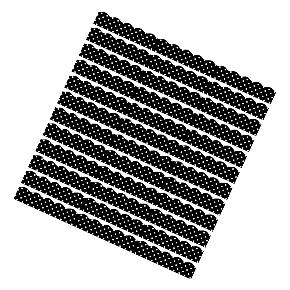 

12 Pcs Replaceable Border Trim Whiteboard Stickers Decoration Can Move Bulletin
