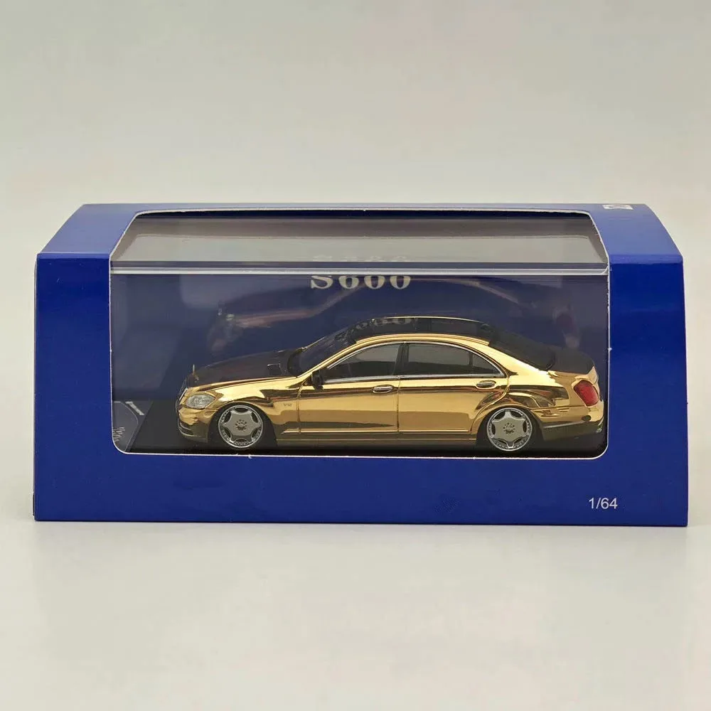 

TIME MICRO 1:64 S600 имитационная модель автомобиля из сплава для коллекции и дисплея