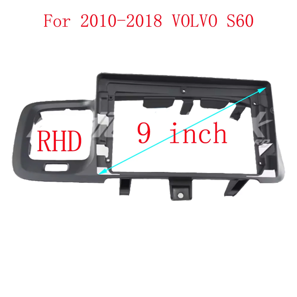 

Car Frame Fascia Adapter Kit, Canbus Box Decoder, Android Radio Dash Mount, Dash Kit For Volvo S60, V60, 2010-2018