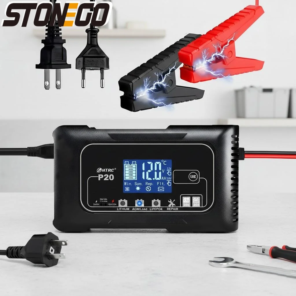 12V 24V 20A Lcd Pul…