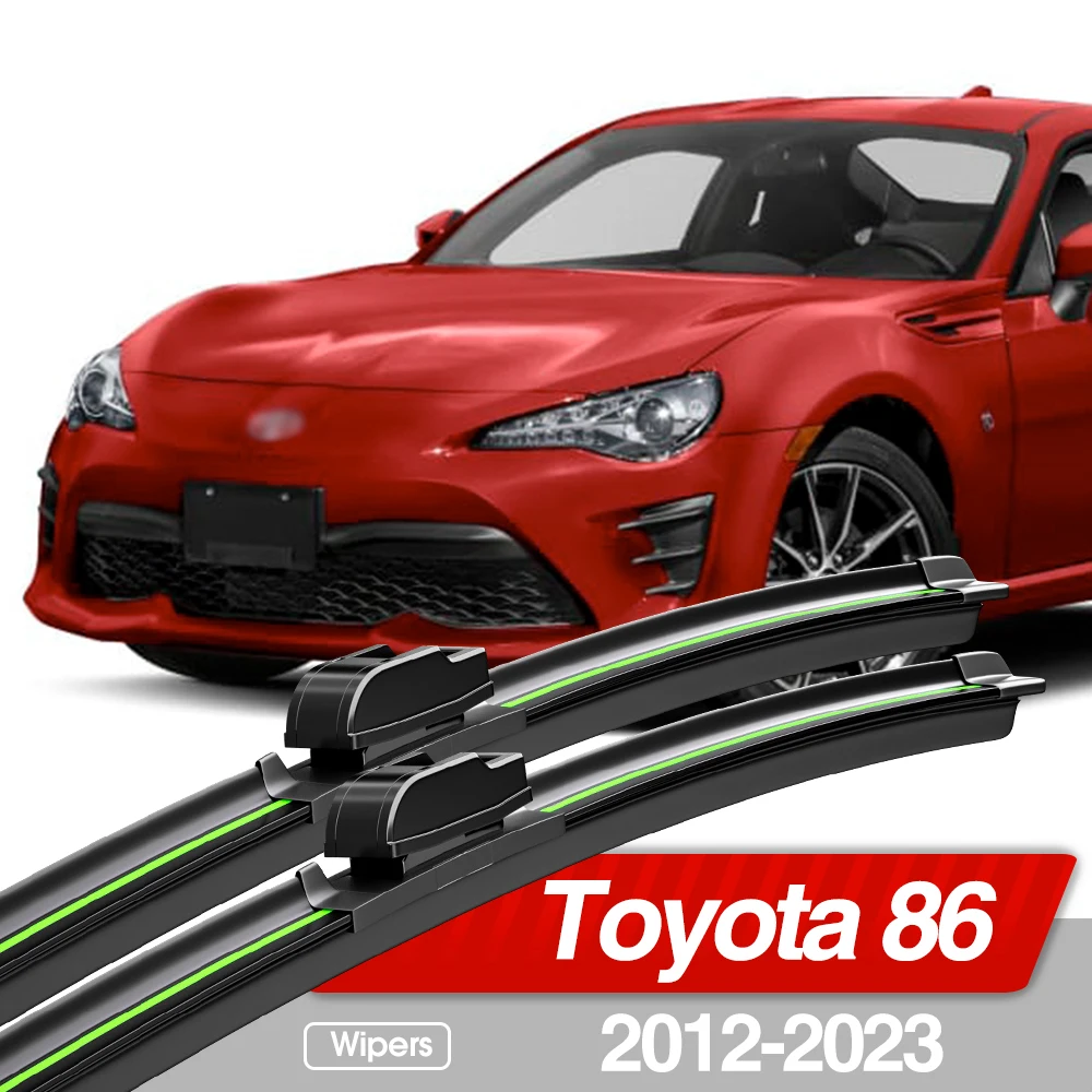 

For Toyota Toyota 86 GT86 FT86 2012-2023 Front Windshield Wiper Blades 2pcs Windscreen Window Accessories 2013 2016 2018 2021