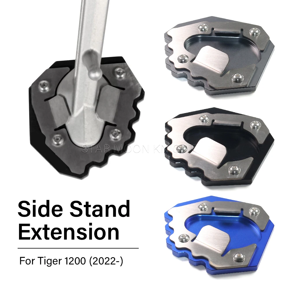 

Foot Pad Kickstand For Tiger1200 Tiger 1200 2022- Motorcycle Accessories Side Stand Support Extension