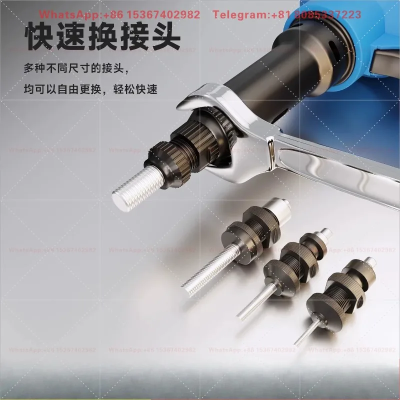 Industrial grade rivet nut pneumatic fully automatic pulling tool pulling cap hydraulic nail