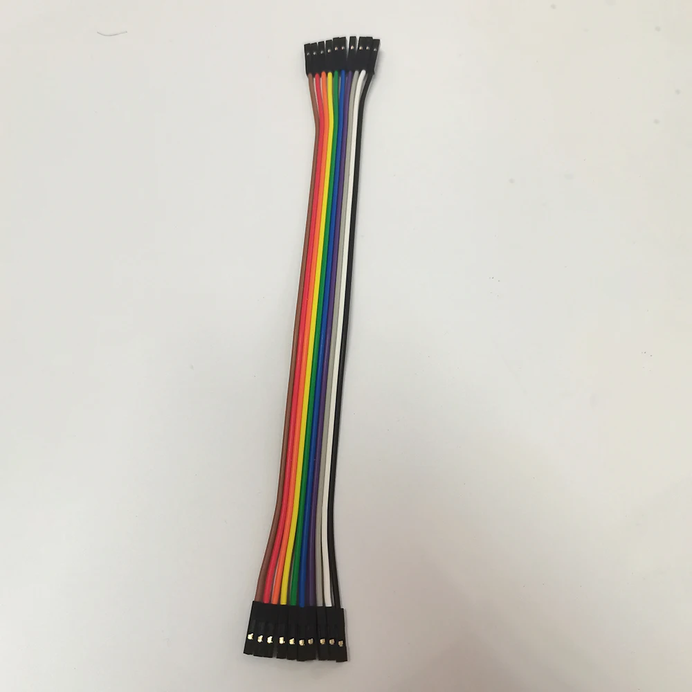 10P Regenbogen-Jumper-Verlängerungskabel, 2,54 mm Rastermaß, Stecker auf Stecker, Stecker auf Buchse, Buchse auf Buchse, Draht für Breadboard DIY, 0,2, 0,3 m, 0,5 m, 1 m – Detail 16