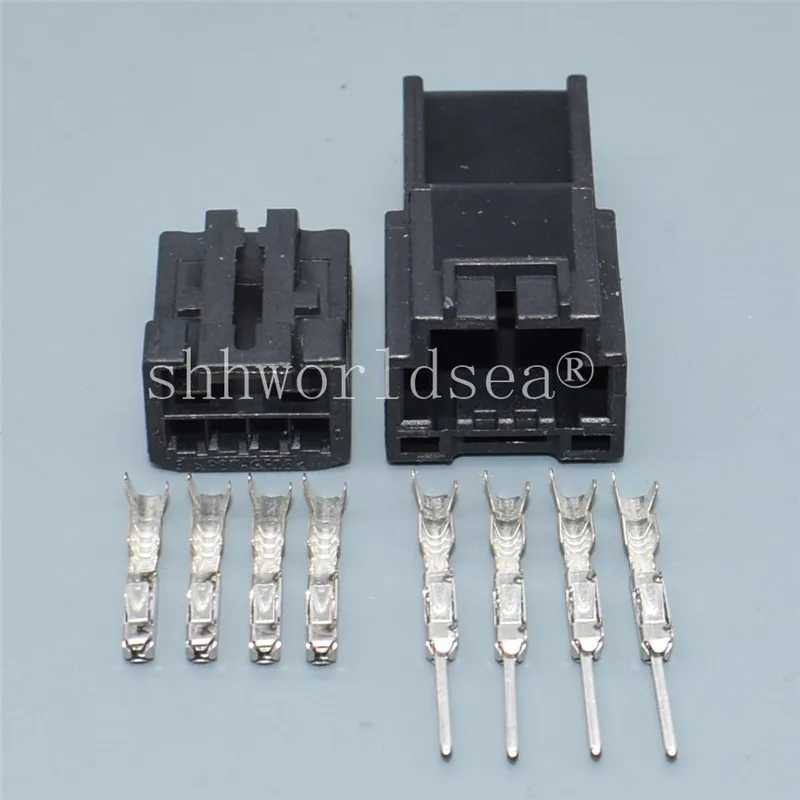 

Shhworldsea 1Sets 4Pin 0.6MM 936119-1 Cable Harness Plug 936119-2 936119-3 Automobile Electric Wire Unsealed Socket