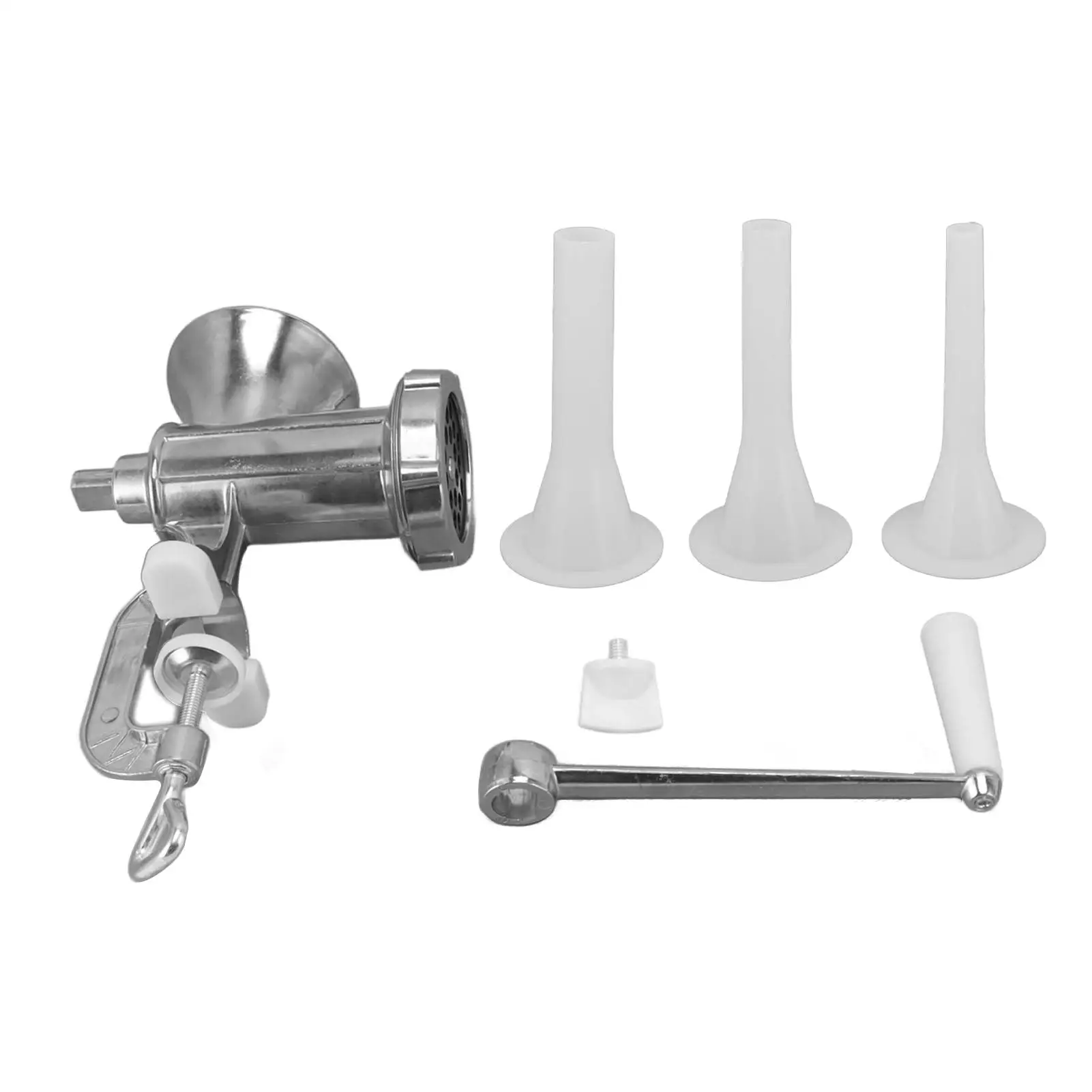 

Aluminum Alloy Meat Grinder with Comfortable Handle Manual Mincer for kitchen