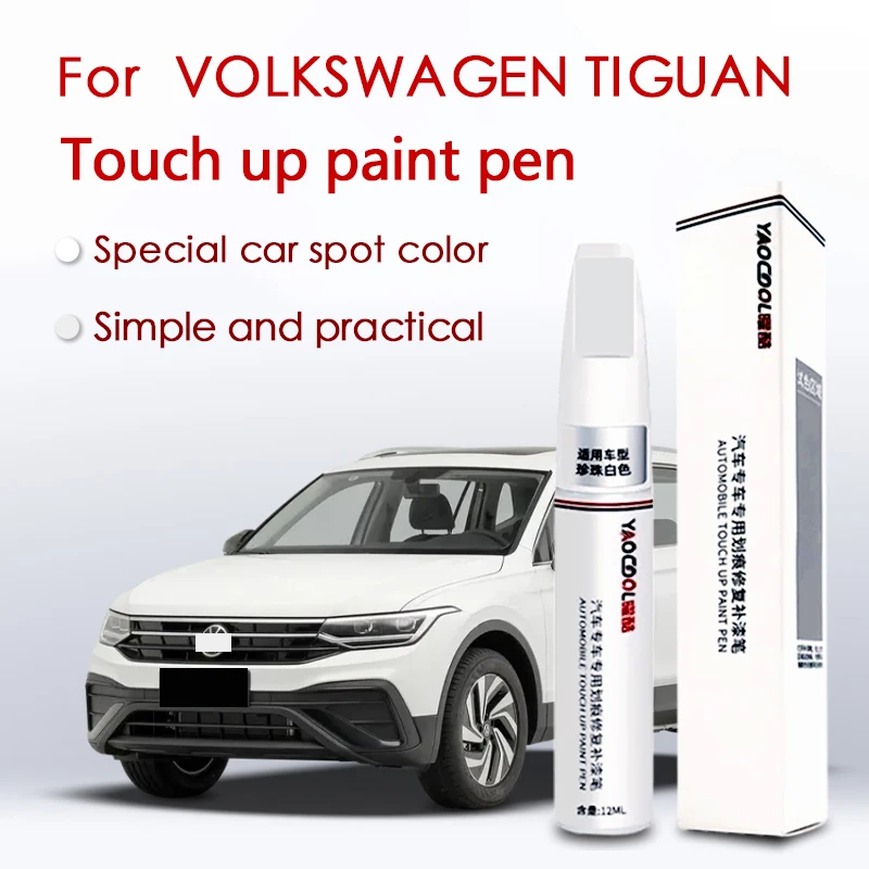 For Volkswagen Tiguan Touch-Up Paint Pen - Clear Coat Gloss Pen Scratch Repair Kit