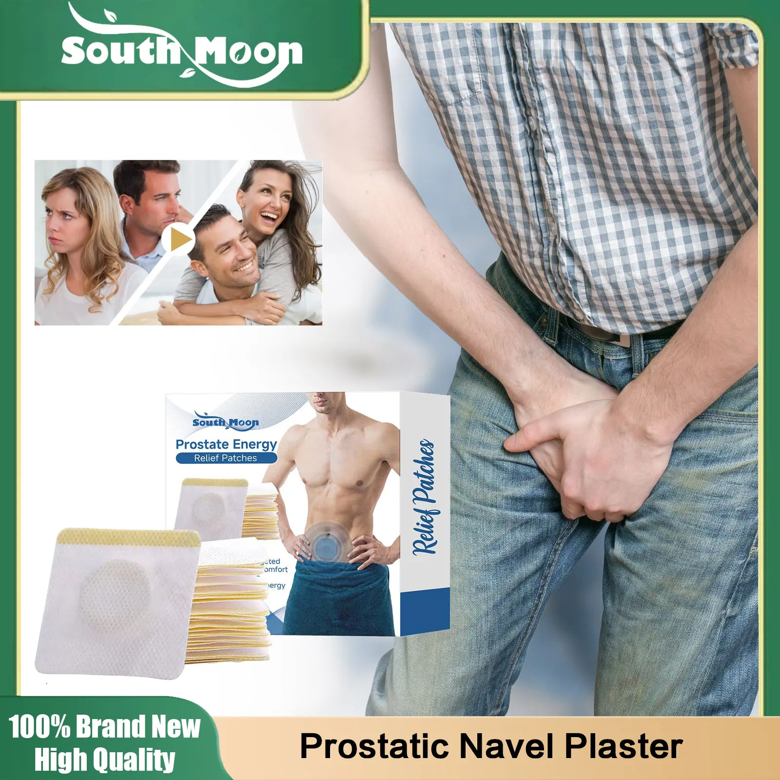 

Prostate Navel Plaster Prostate Shrink Relieve Discomfort Improve Urethritis Urinary Frequency Bladder Control Strengthen Kidney