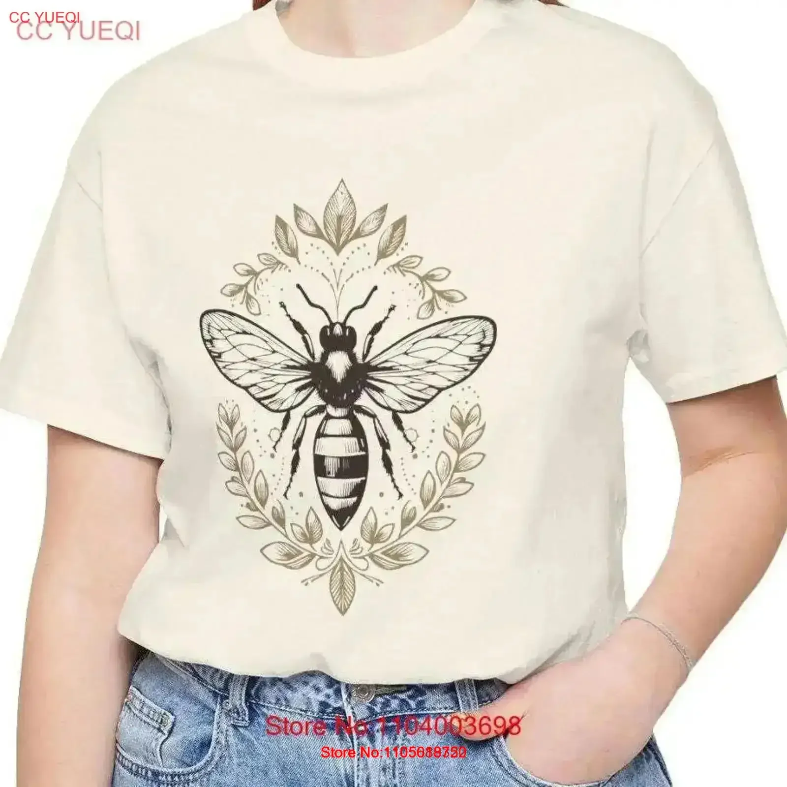 Bee Nature Bumblebee Lover GifT T Shirt for Beekeepers Save the Bees with Flower Apiary Enthusiast Clothing Perfect Lovers