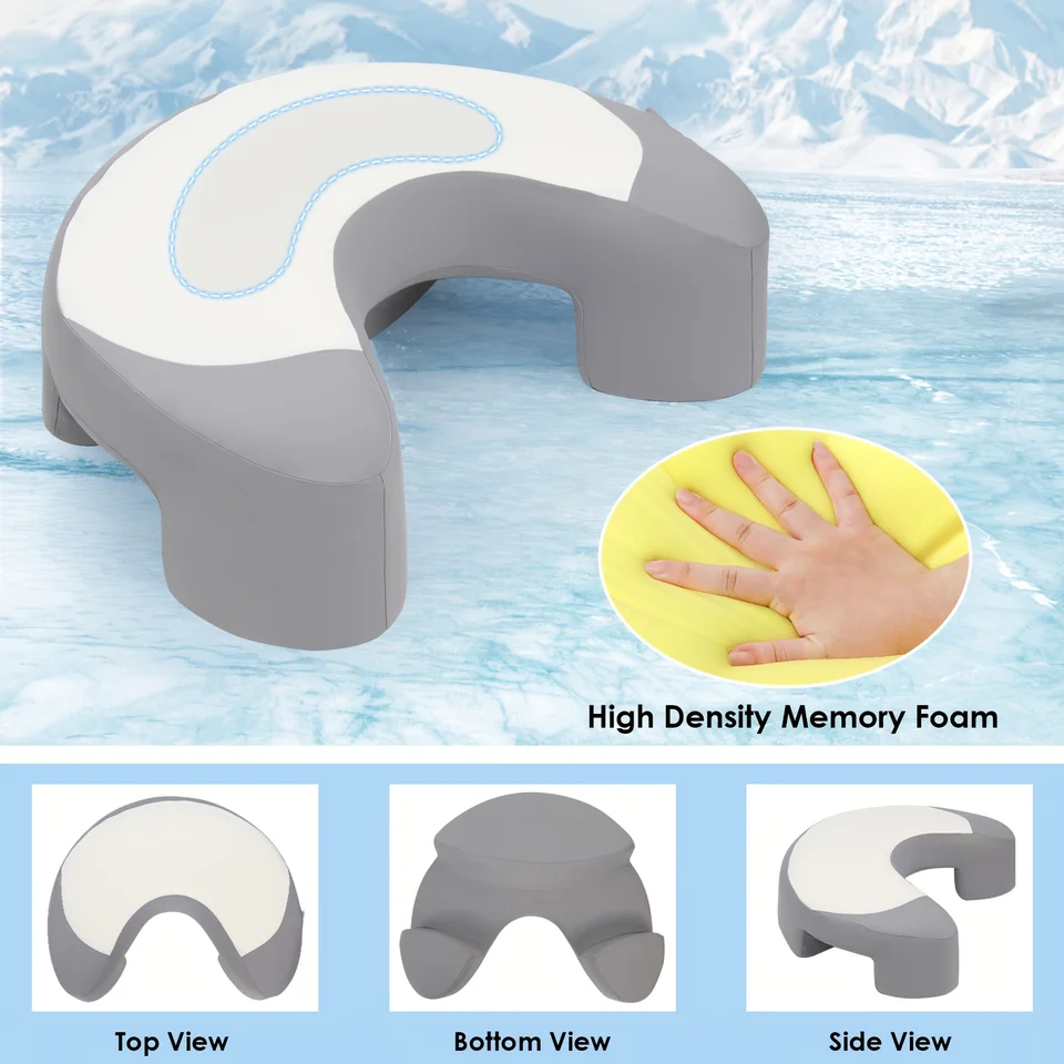Ergonomic Orthopedic C Shaped Neck Support Pillow