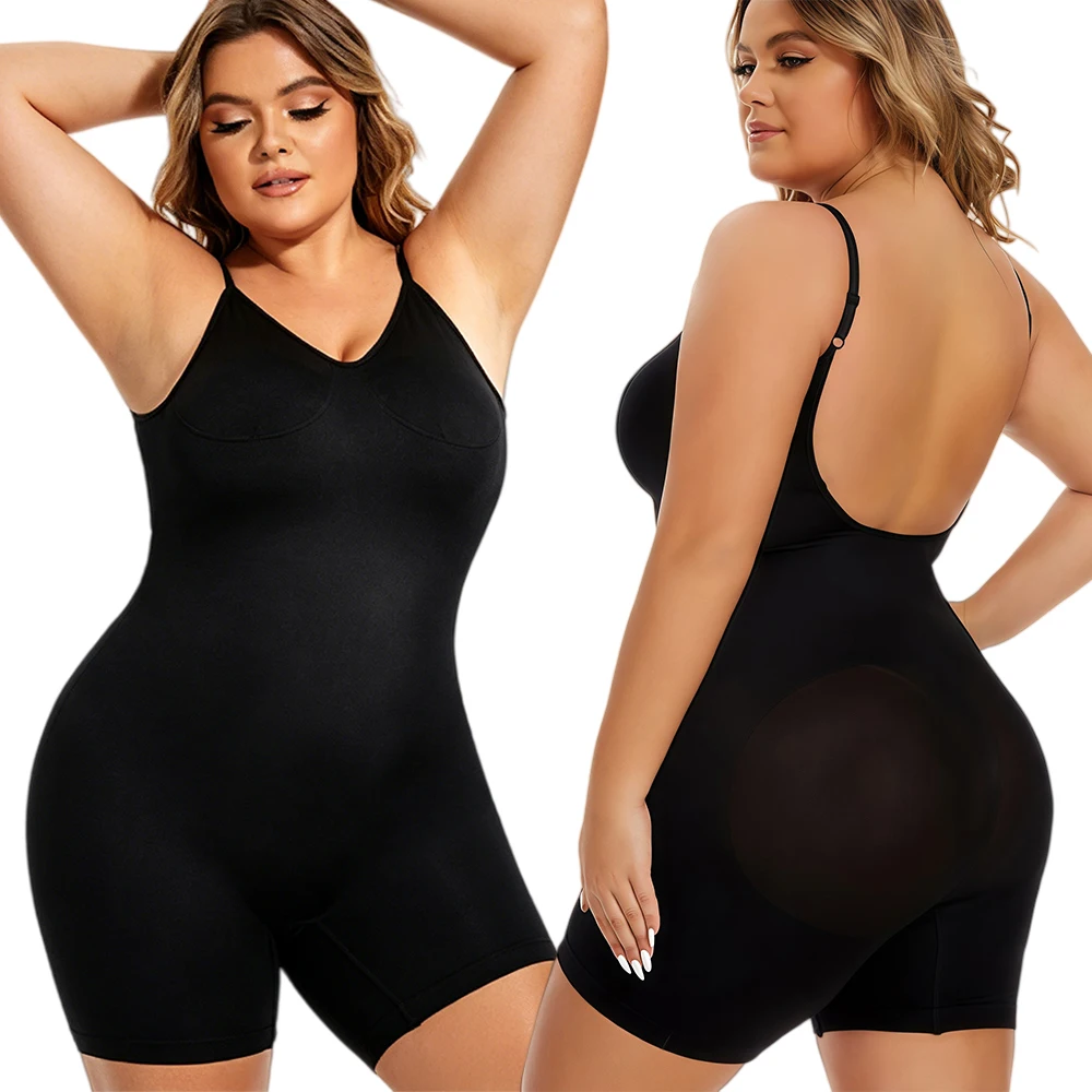 Body Moldeador Sin Costuras para Mujer, Control de Abdomen y Levantamiento de Glúteos, Traje de Cuerpo Completo, Mono de Yoga Reductor Postparto, Top sin Mangas