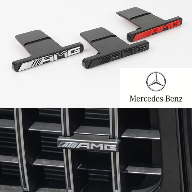 

For Mercedes benz W212 W213 W202 W211 W176 W210 W205 GlA GlC ClS GlK Accessories Car Front Grill Badge Emblem Sticker