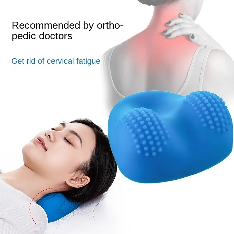 Cervical Massage Pillow Finger Press Neck Shoulder Muscle Repair Relieve Pain Massager Traction Pillow Pad Household Pillow