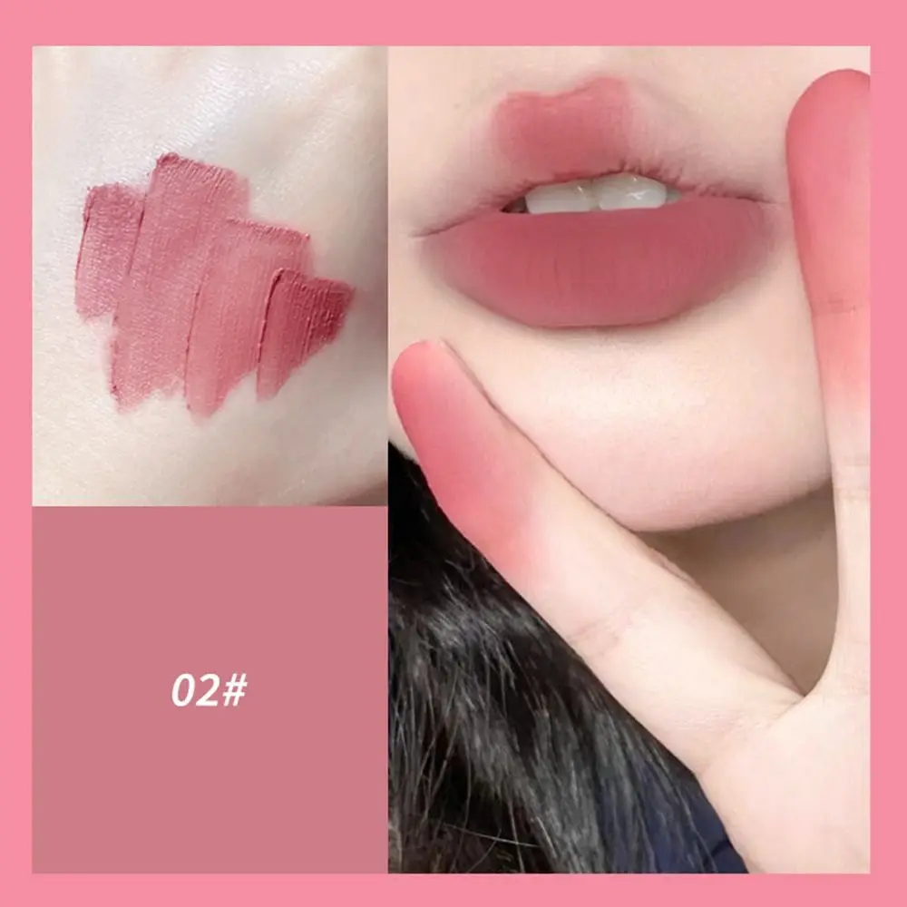 Professionele Matte Lipgloss Non-stick Cup Langdurige Vloeibare Lipstick Natuurlijke Vloeibare Make-up Cosmetische Lipstick Dames