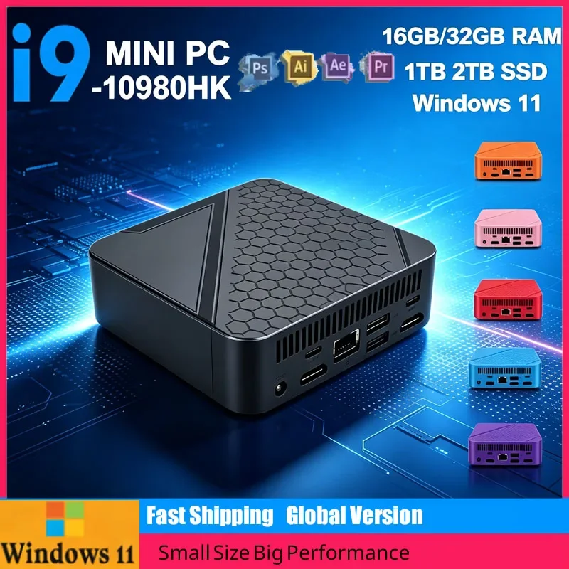 windows-11-daily-office-must-have-i9-10980hk2026-mini-desktop-portable-16gb-ram-optional-1tb-2tb-ssd-business-gaming-pc