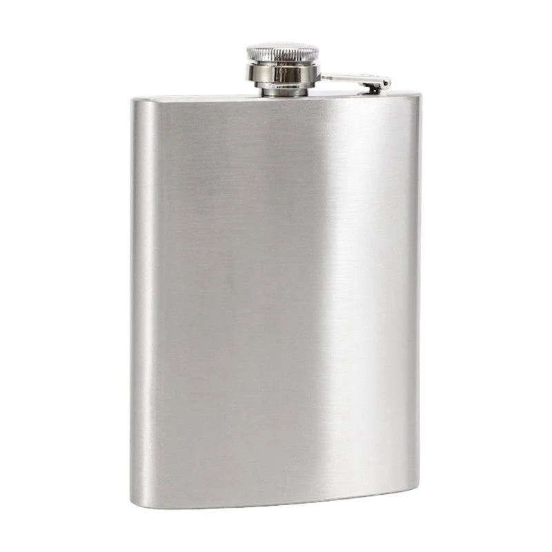 T21C Liquor Flask 250Ml Ultralight Portable Alcohol Bottle Outdoor Camping Whiskey Wine Storage